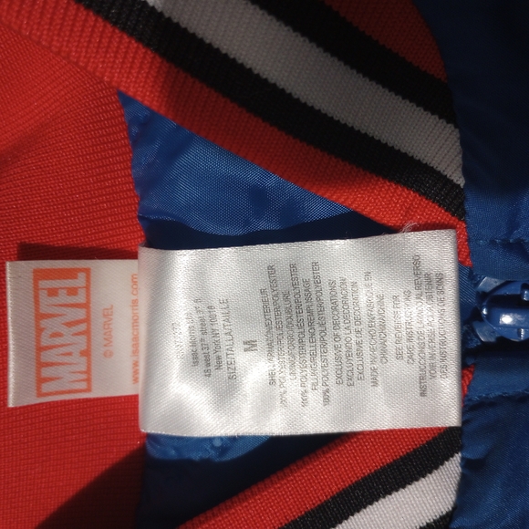Marvel Spider-Man Blue and Red Kids Costume Jacket - Picture 3 of 5